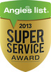 Angie's List Super Service Awrad